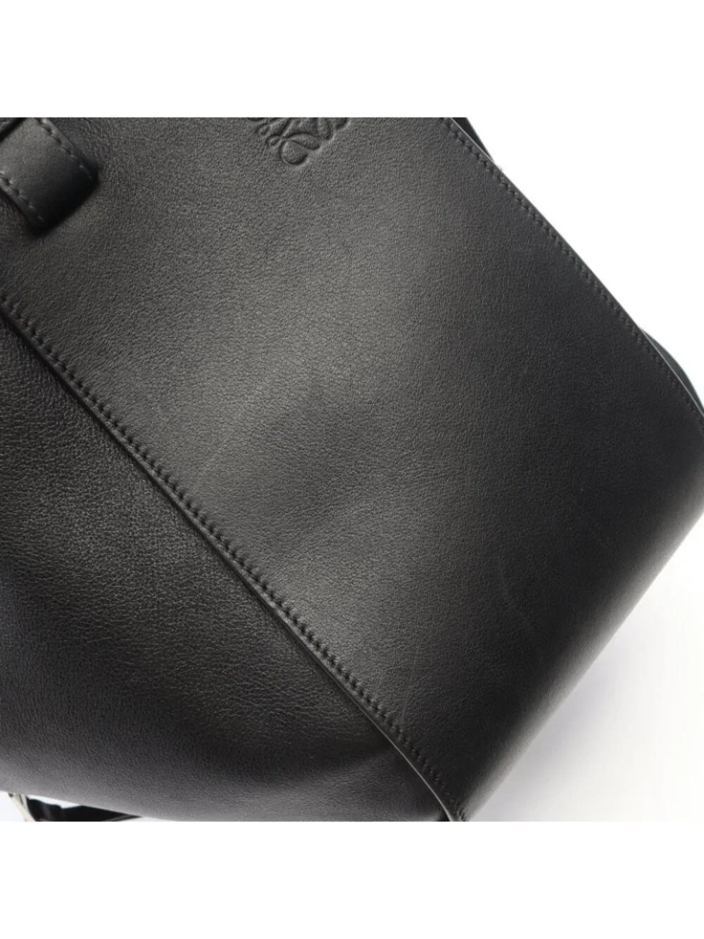 Loewe Handbag Hammock Small 2-Way Black Leather